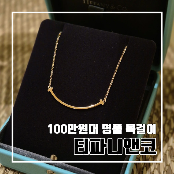  100만원대 여자친구 명품 목걸이 선물 l 내돈내산 까르띠에 다무리 티파니앤코 티파니 T 스마일 구매 후기 상품권 꿀팁