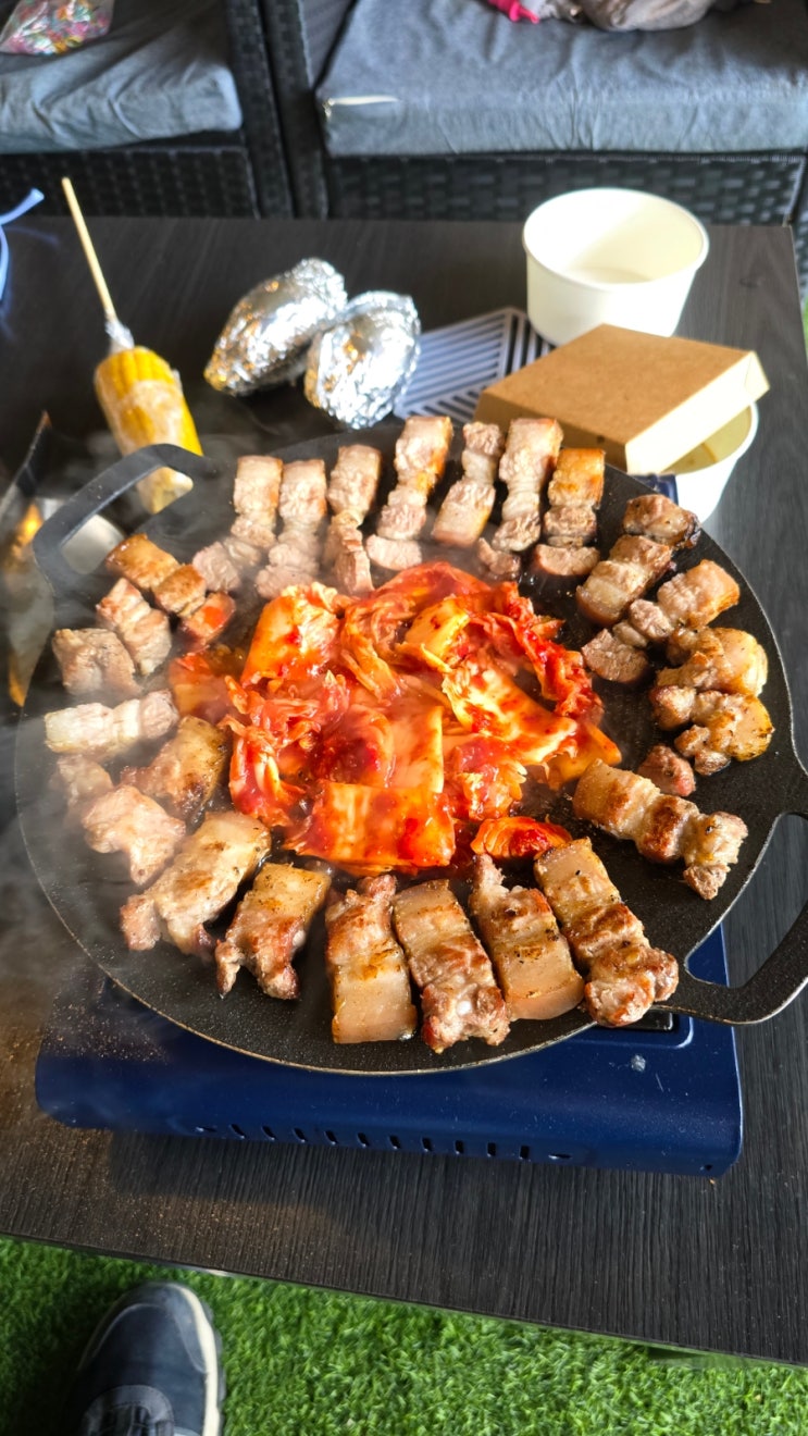  신나는 여름 용인 캠프쿡 셀프바베큐장 매력 뿜뿜