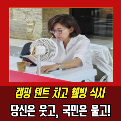  나경원농성 논란, 국회를 캠핑장으로! 바캉스 즐겨요