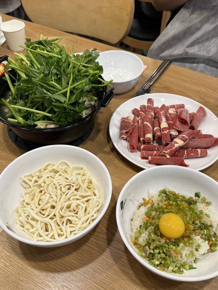  신촌 샤브샤브 등촌샤브칼국수 신촌점 웨이팅 후기