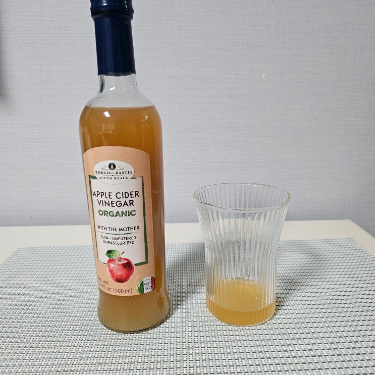  가성비좋은 애사비 발베로 보르고델라바스티아 유기농 애플사이다 비니거