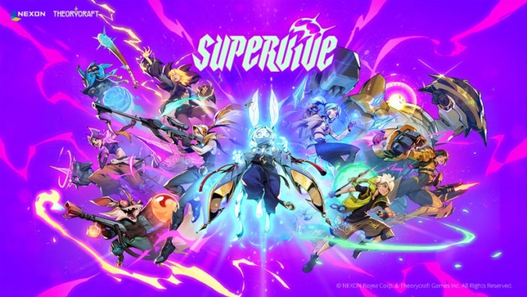 넥슨 신작 MOBA 배틀로얄 슈퍼바이브, 1.0 정식 버전 7월 24일 출시