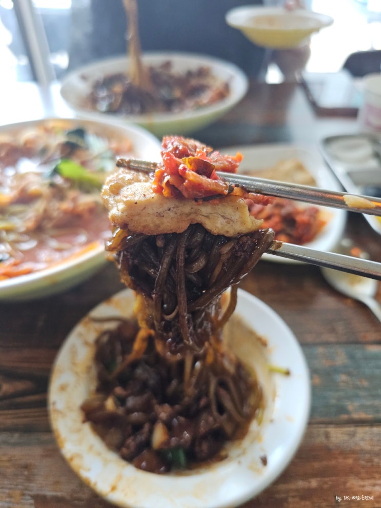 휴무인 지린성 대신 군산 동네중국집 고추짜장면 맛집에 오픈런 웨이팅 찐 후기