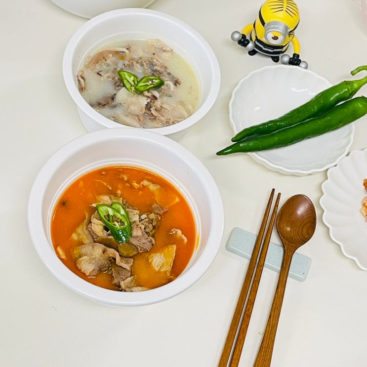 신의주찹쌀순대 순대국 캠핑밀키트 추천🍲 이열치열 안성맞춤!