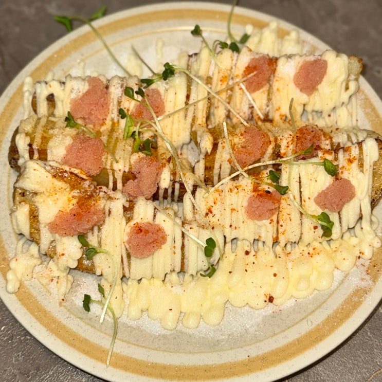송도 타임스페이스 신상 이자카야 명란통감자 꼬치 진짜 맛있었던 “토라토라 야키토리”