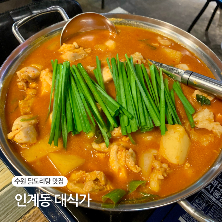  수원 닭도리탕 맛집 대식가 인계동 술집 추천
