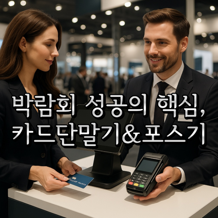  성공적인 서울 코엑스 박람회를 위한 프리미엄 카드단말기& 렌탈 서비스