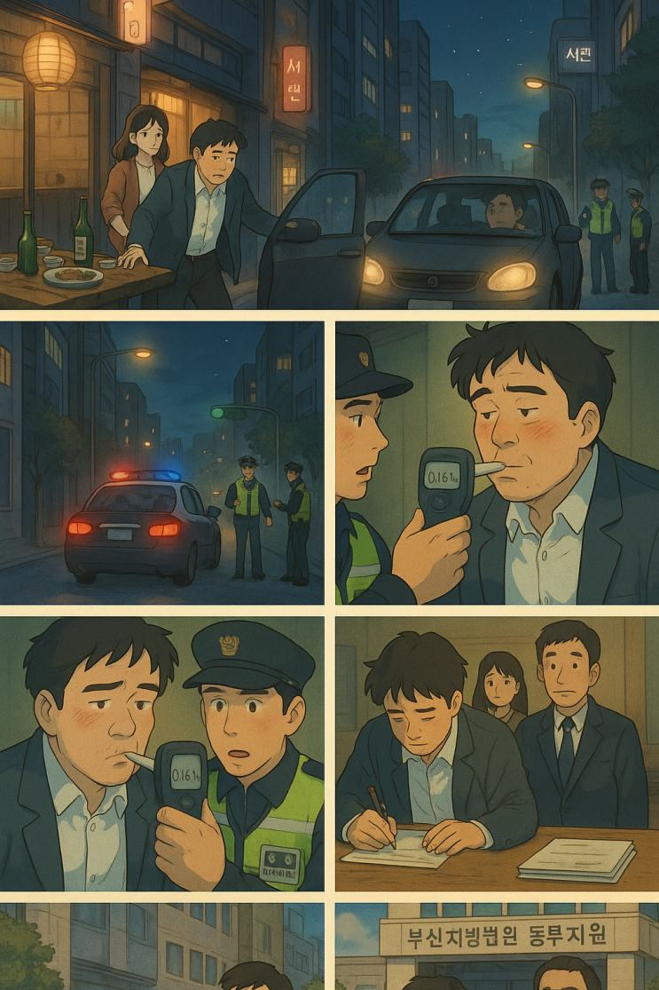  서면 음주운전 2회차 사건, 약식기소 벌금형으로 마무리된 사례