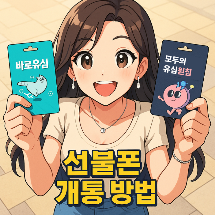  핸드폰 요금 미납 선불폰 개통 방법으로 해결