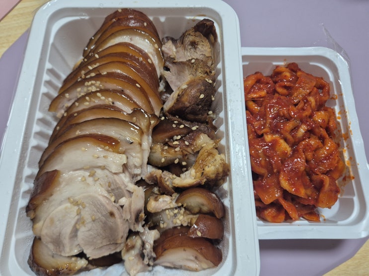 의정부 족발 배달 혜자족, 무김치까지 완벽한 맛집!