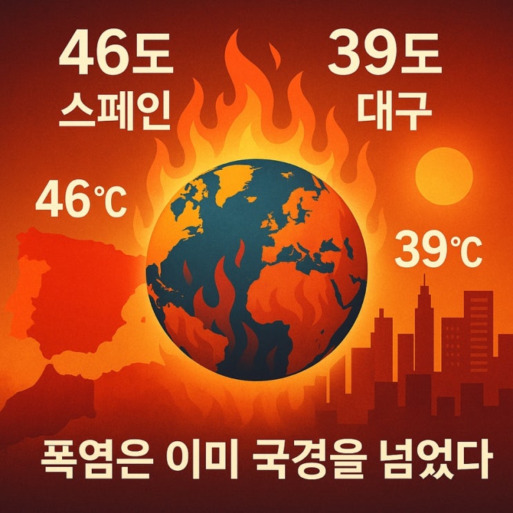 기후위기와 도시 생존법 – <b>스페인</b>·대구 <b>폭염</b> 그리고 한국의... 