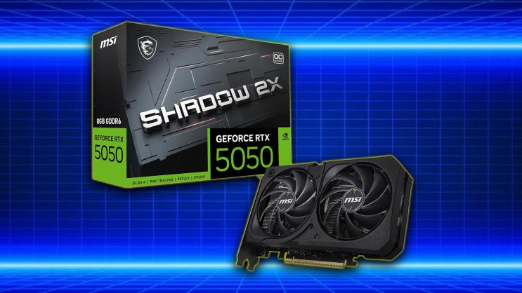 MSI, 지포스 RTX 5050 출시 앞두고 아마존에 상품 등록