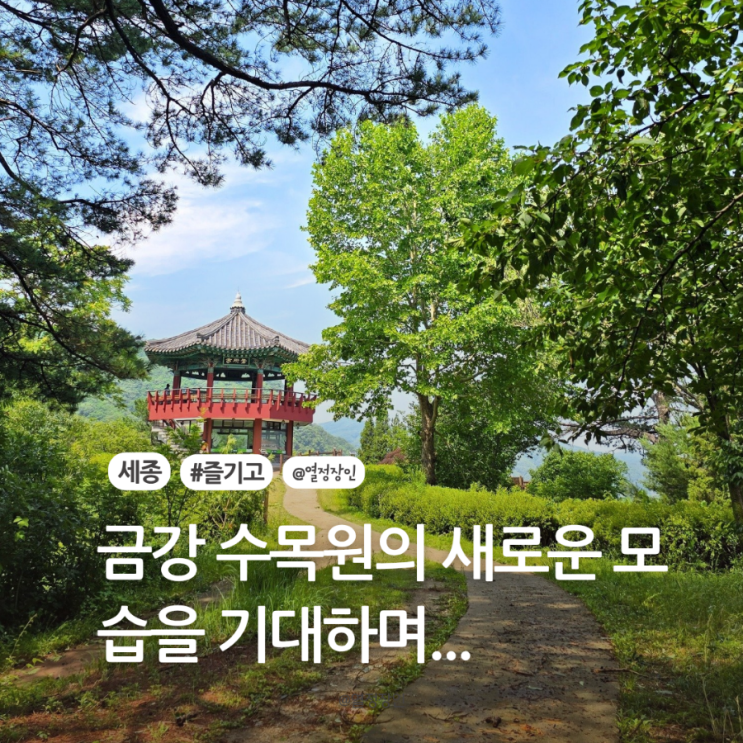 세종 힐링 명소 금강수목원의 마지막 산책 폐관 출입 금지