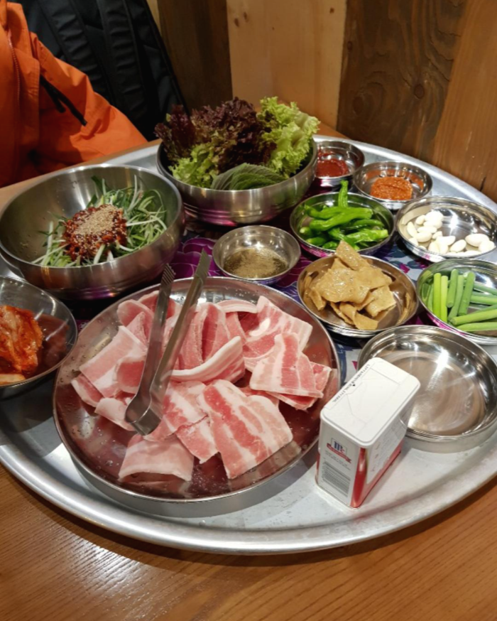  아산 탕정 지중해마을 삼겹살 맛집 냉삼집