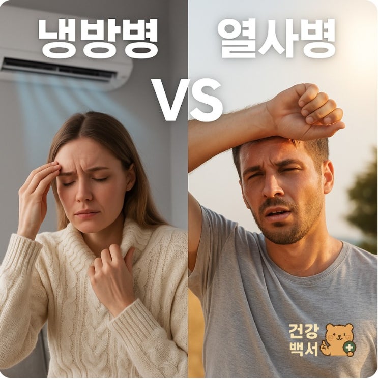  냉방병 vs 열사병, 여름철 둘 다 걸릴 수 있다고요?
