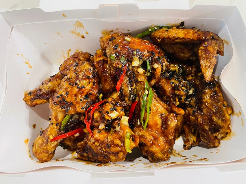 bhc치킨 추천 메뉴 맛초킹 가격 맵기 맛 배달 후기