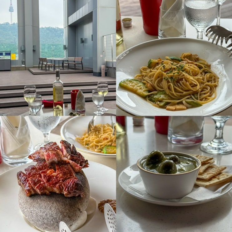 명동 데이트 호텔 L7롯데 플로팅 루프탑 분위기 스테이크 맛집