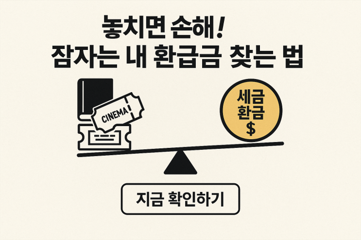 작년에 34만원 더 환급받았어요! 문화비 소득공제 누리집 활용 후기