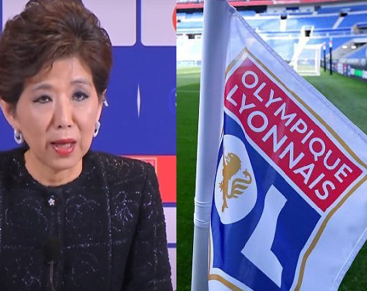 '프랑스 2부 강등 위기' 올림피크 <b>리옹</b> <b>미셸 강</b> 강용미 새 <b>회장</b>... 