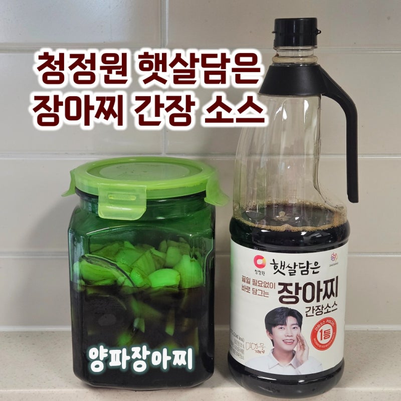 햇살담은 장아찌간장소스 임영웅 간장 양파장아찌레시피