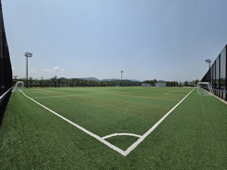  세종 수질복원센터 축구골망 교체 완료! 전국 축구골망 교체 1위, 유소년·성인용 골대 모두 가능합니다