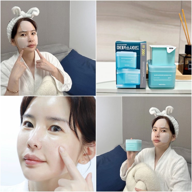  토너패드 추천 여름철 필수템 메디힐 마데카소사이드 올리브영패드 !