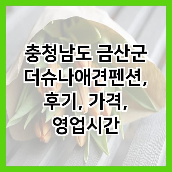 더슈나애견펜션 사진 1