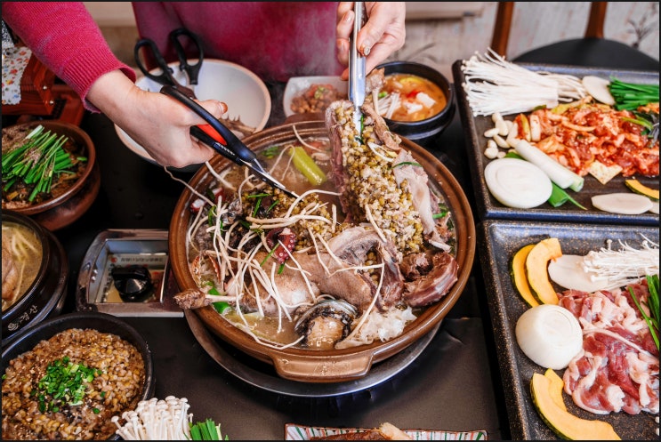  용인 가족외식 추천! 분위기 좋고 맛까지 좋은 오리고기 맛집 산고을오리
