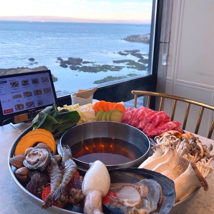  부산 송정샤브샤브 뷰맛집 샤브막심 편백송정