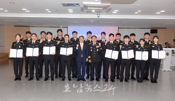  광주시, 신규·승진 소방공무원 55명 임명