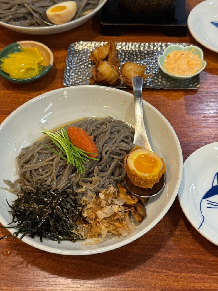  부산 해운대 중동역 다양한 소바를 판매하는 명란 들기름 소바 맛집 “타라코소바“
