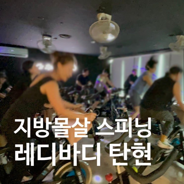  하나도 남김없이 지방구축 탄현 헬스장 스피닝 레디바디 탄현점
