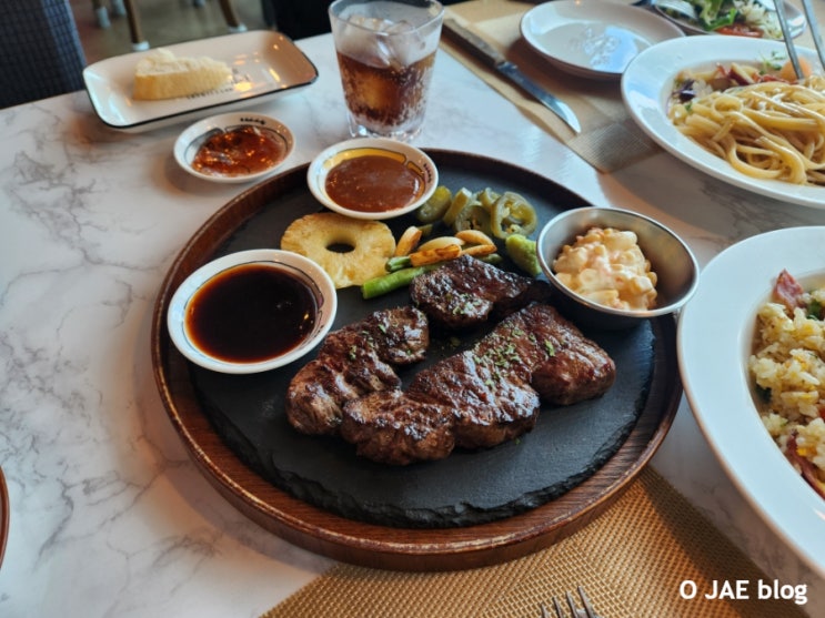  신정호 스테이크, 파스타 맛집 | 가성비+친절+깔끔 다 갖춘 뉴욕본스테이크&파스타