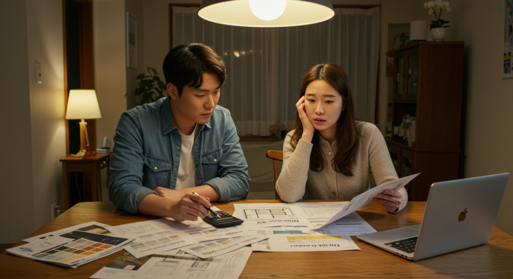  전체 리모델링은 부담스럽고... 기존 인테리어는 살리면서 부분만 바꿀 수 없을까요?
