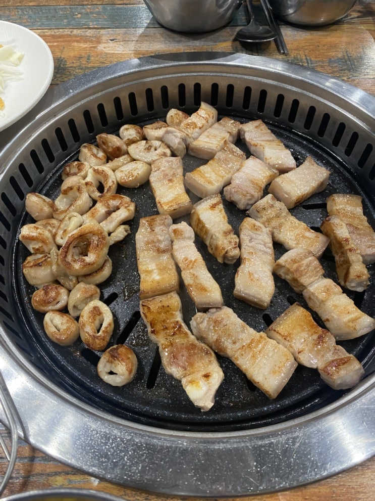  잡내 없는 군산막창 맛있는 미룡동 공룡막창 군산저녁추천 미룡동고깃집 군산선진포크한돈 오겹살