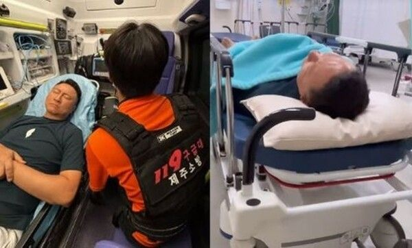 <b>주영훈</b>, 두 번 응급실行…"많이 초췌"