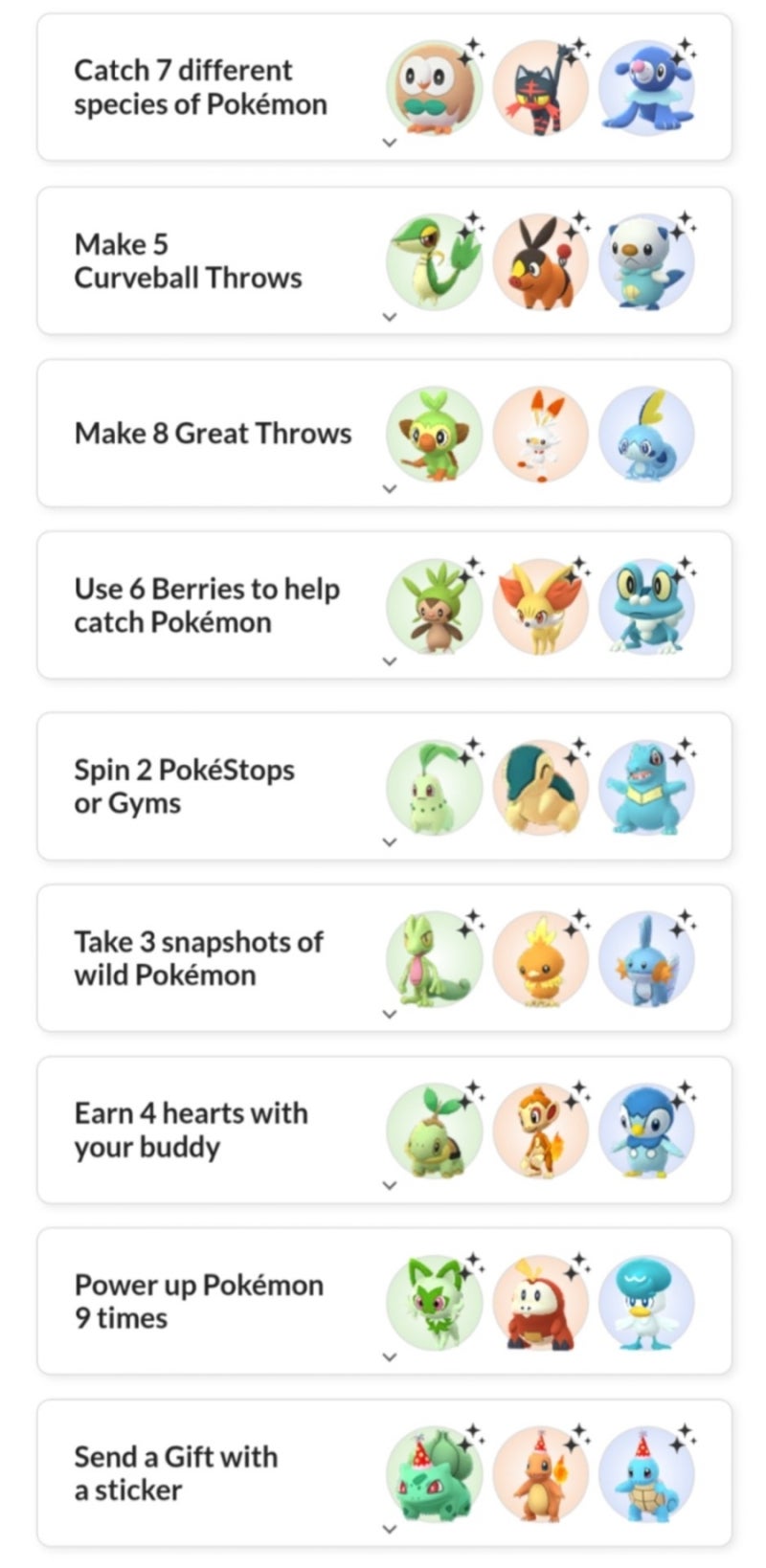 포켓몬고] (7/1) 포켓몬고 9주년 기념 이벤트 (모으령) : 네이버 블로그