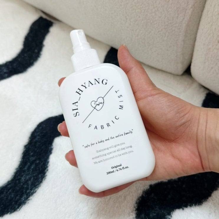 옷장 속 냄새 걱정 끝! 시아향 섬유탈취제 오리지널 200ml 솔직 후기