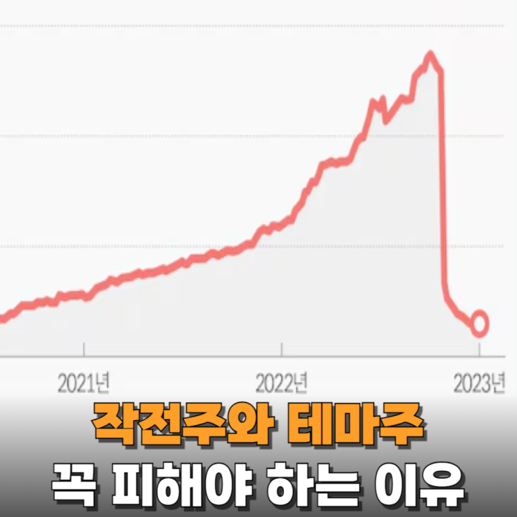  주식 투자에서 작전주와 테마주를 반드시 피해야 하는 이유