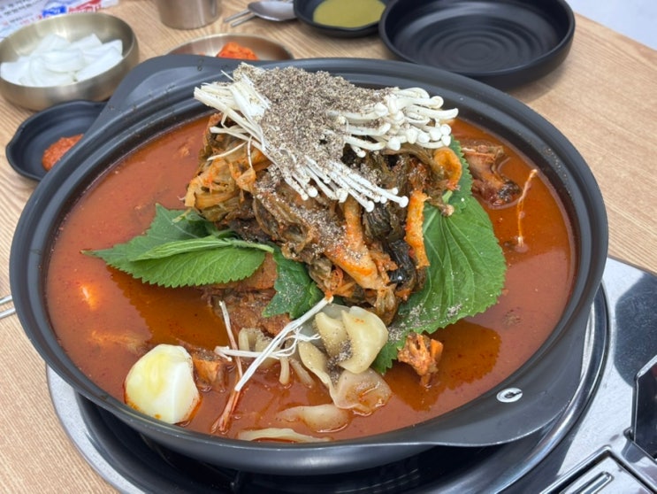  안성 맛집 시골 감자탕 직화 뼈구이