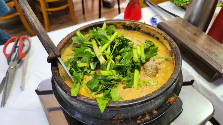  [가시 Food실록] 광주 오리탕 맛집 영미오리탕 광주 상무점 주말 점심 후기(내돈내산, 메뉴판, 주차장)