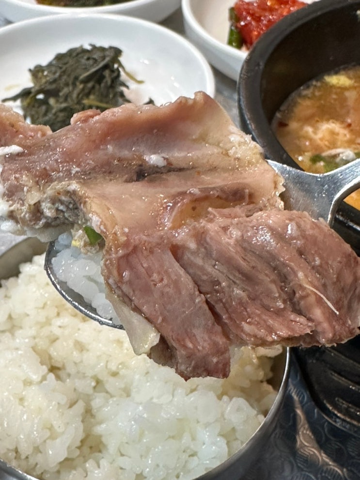  울산 남구시장에서 갈비탕을 먹어요 b “야음돼지국밥”
