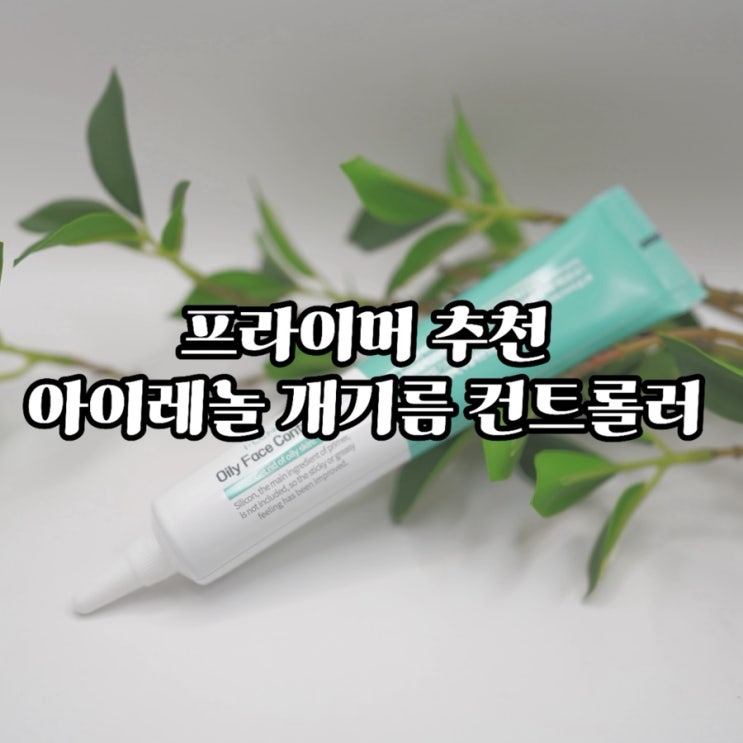  [아이레놀] 개기름 컨트롤러 – 하루 종일 보송한 피부를 위한 프라이머 추천!
