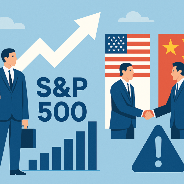  S&P 500, 무역 협상 낙관론 속 사상 최고치 경신: 신중한 낙관론이 필요한 이유