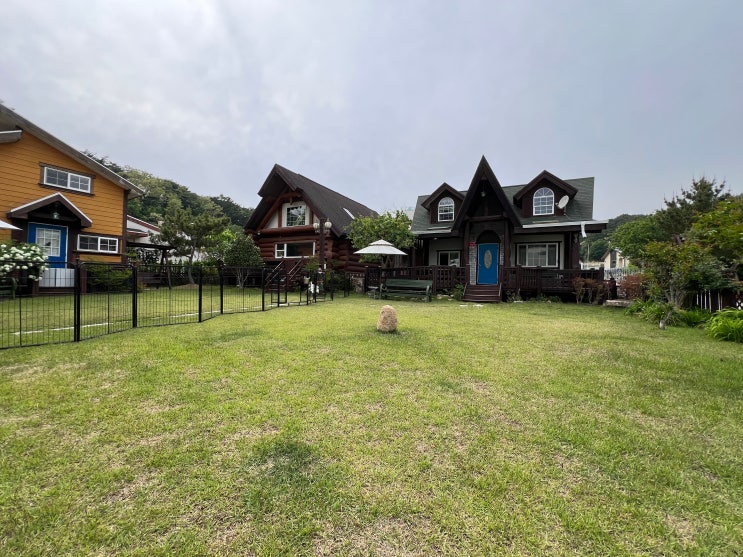  경주독채펜션 불국사근처 애견동반 경주통나무펜션 소개
