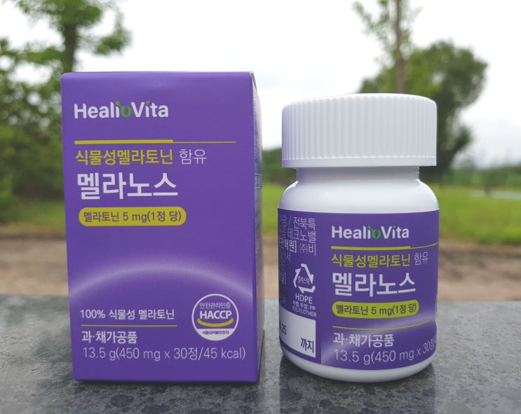 편안한 수면을 위한 선택 힐리오비타 고함량 멜라토닌 5mg 멜라노스 편안한 수면을 위한 선택 힐리오비타 고함량 멜라토닌 5mg 멜라노스