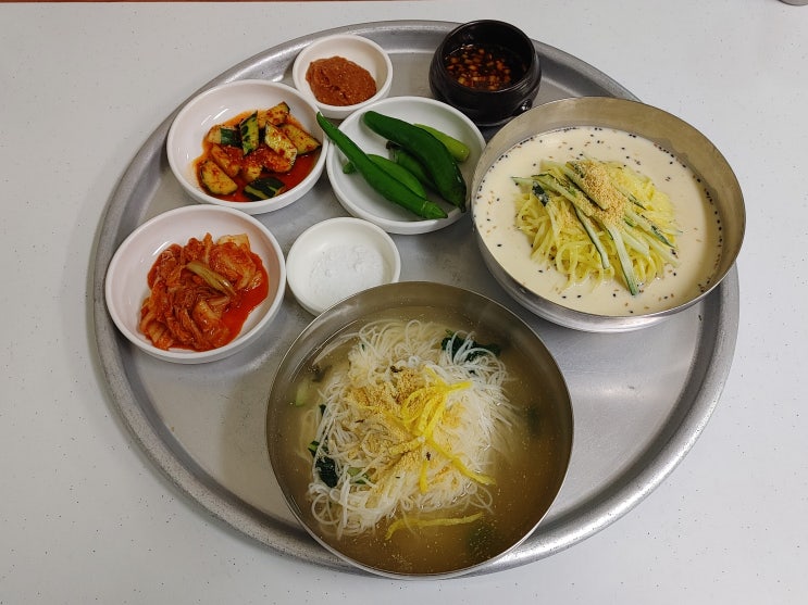 [경북:칠곡군] 할매손칼국수기사님식당【콩국수 냉잔치국수】