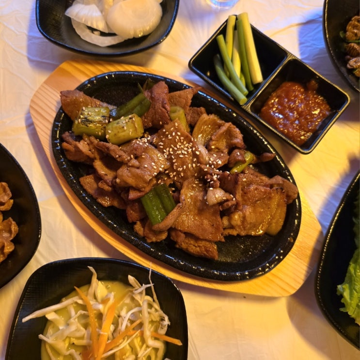  전주 평화동 맛집 연탄집, 대파고추장연탄구이와 무뼈닭발 솔직후기