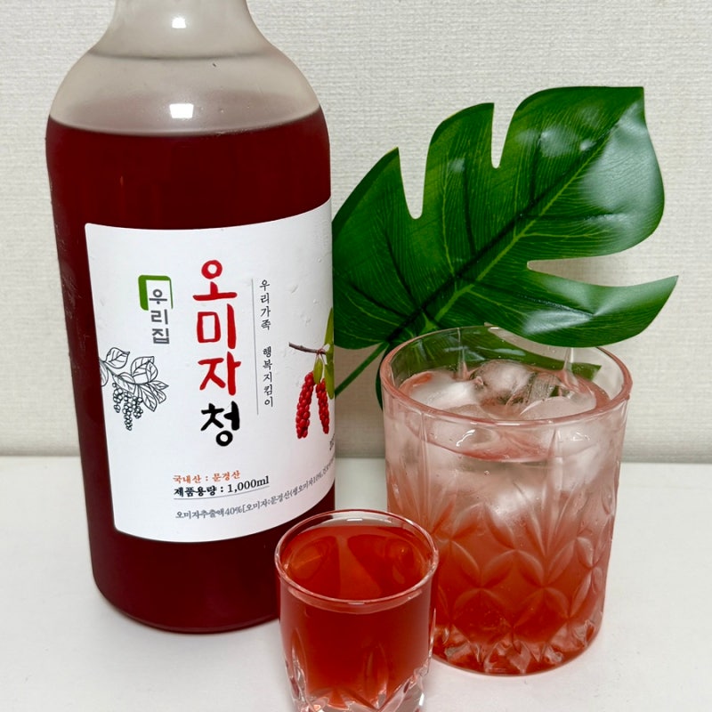 일타농부 우리집 오미자청 오미자원액 오미자엑기스