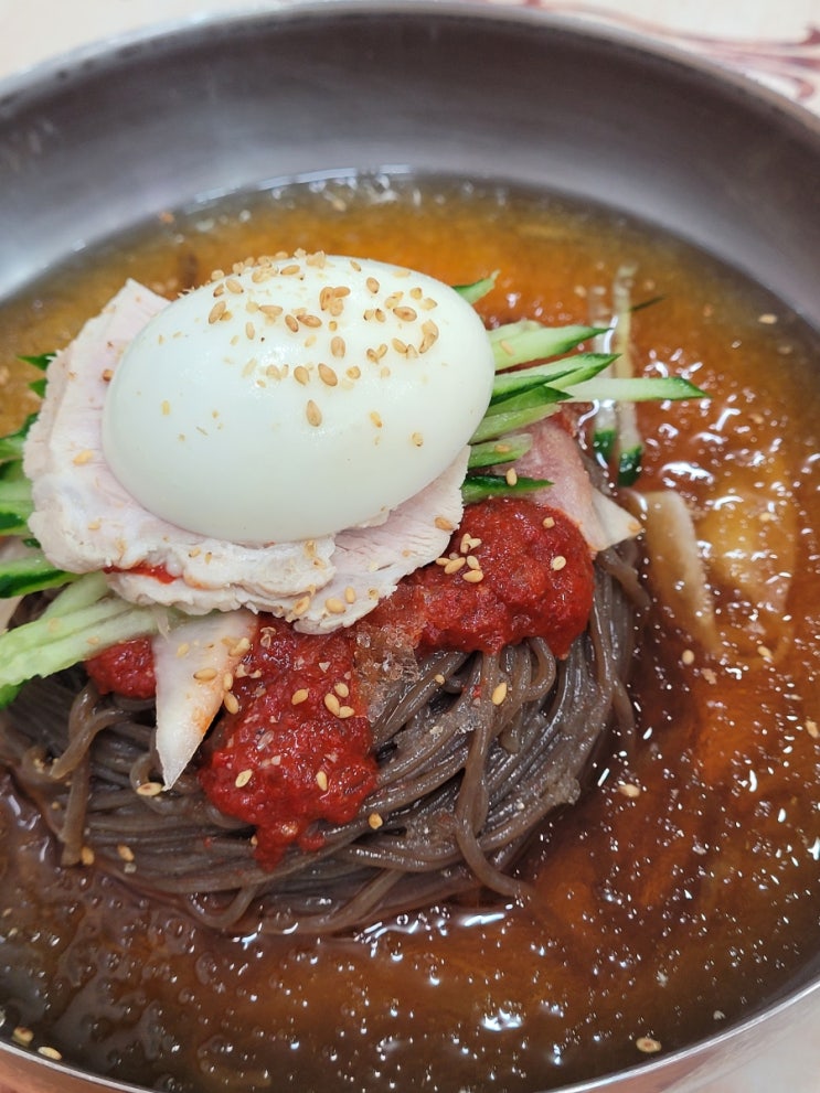  부산 광안리 현지인 맛집 여름 별미 광안밀면